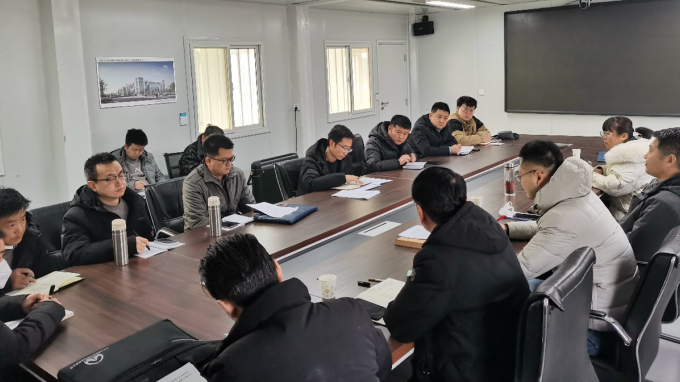 甘肅工程咨詢集團(tuán)工程檢測(cè)中心項(xiàng)目建設(shè)管理辦公室召開(kāi)復(fù)工工作會(huì)議